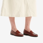 Bass Weejuns Women's Penny Loafer in Smoke Paprika Leather