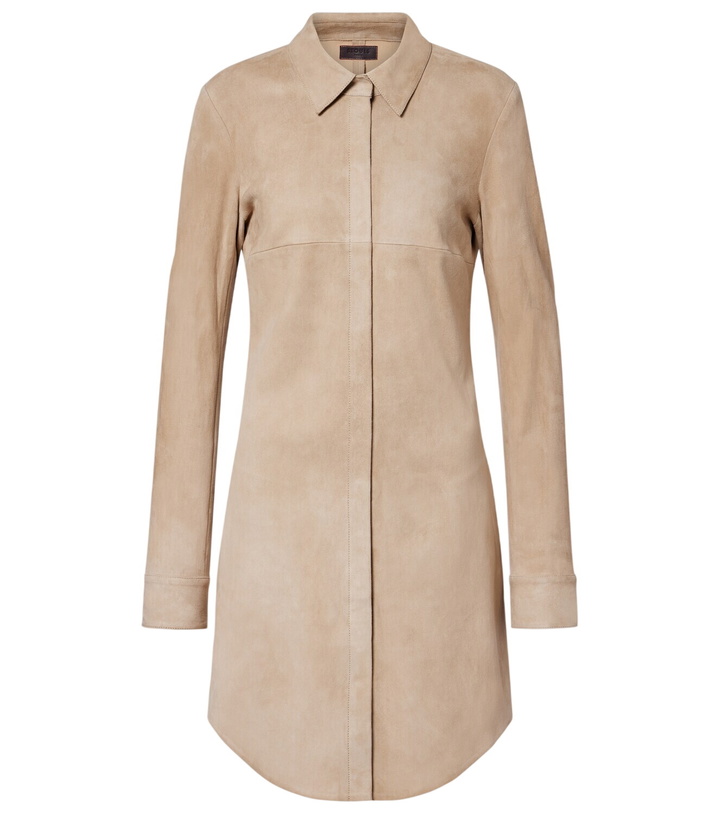 Photo: Stouls Geraldine suede shirt dress