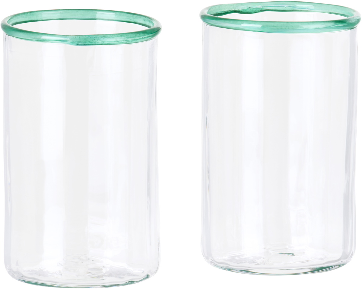 Akua Objects Green Small Peter Glass Set
