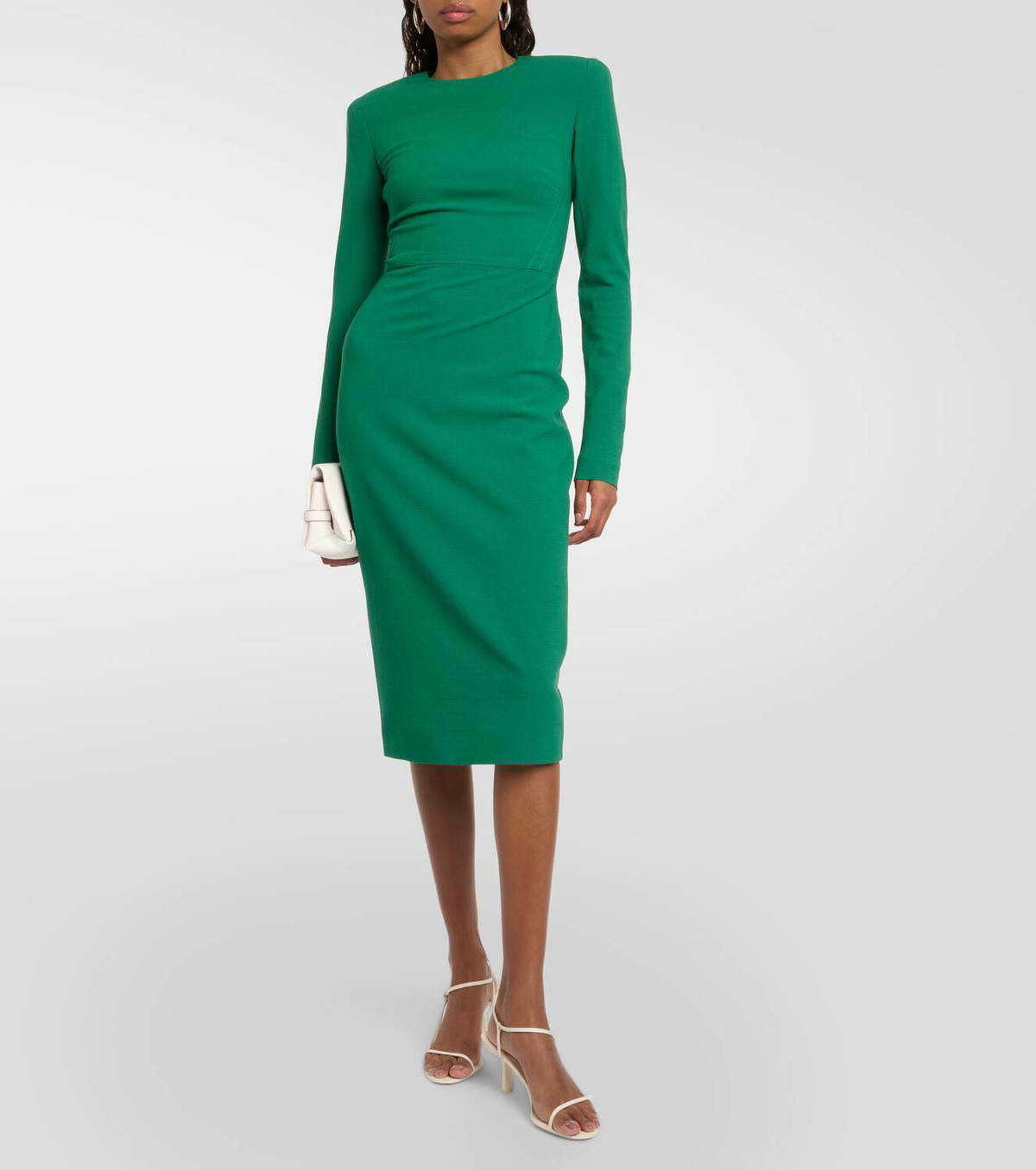 Victoria Beckham Wool-blend midi dress Victoria Beckham