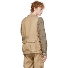 tss Khaki Herringbone Vest