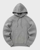 Maison Kitsune Bold Fox Head Patch Comfort Hoodie Grey - Mens - Hoodies