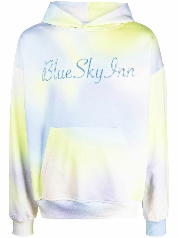 Photo: BLUE SKY INN - Tie-dye Cotton Hoodie