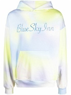 BLUE SKY INN - Tie-dye Cotton Hoodie