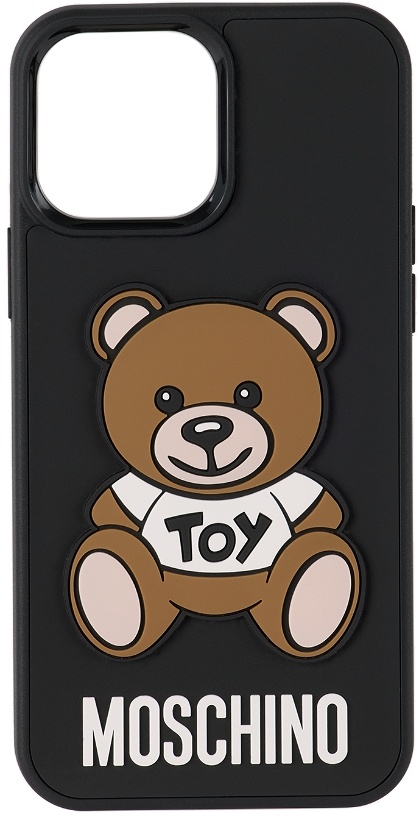 Photo: Moschino Black Teddy Bear iPhone 13 Pro Max Case