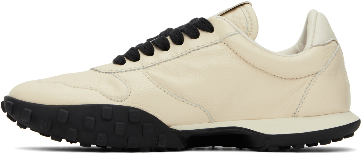 Jil Sander Off-White Low Top Sneakers
