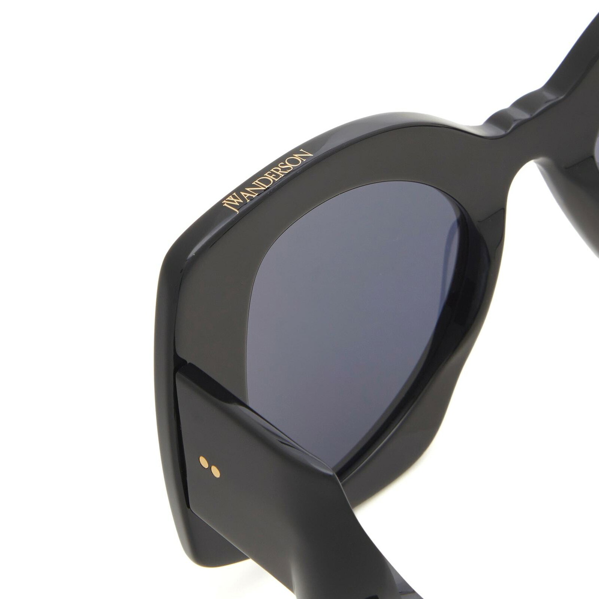 JW Anderson Women's Twister Sunglasses in Black 