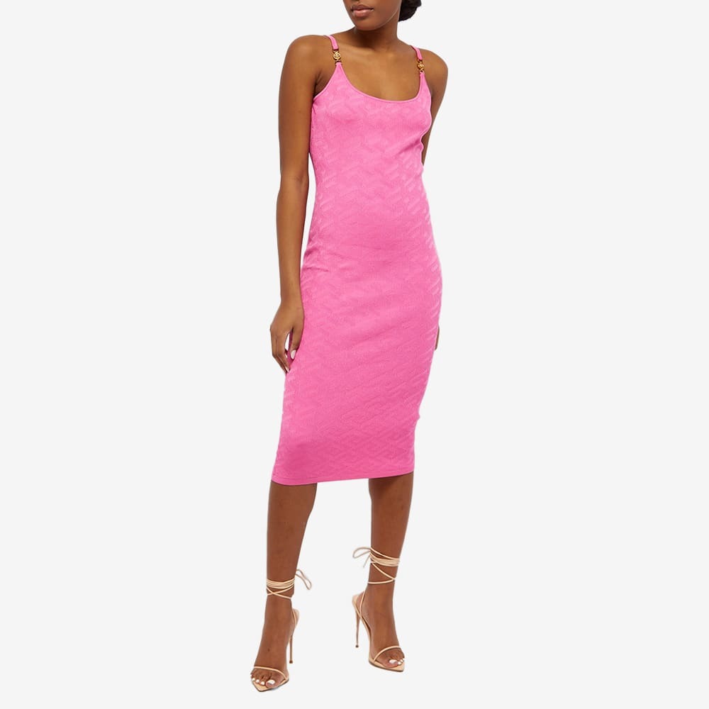 Versace Women's Bodycon Dress in Pink Versace Versace Women's Bodycon Dress in Pink Versace