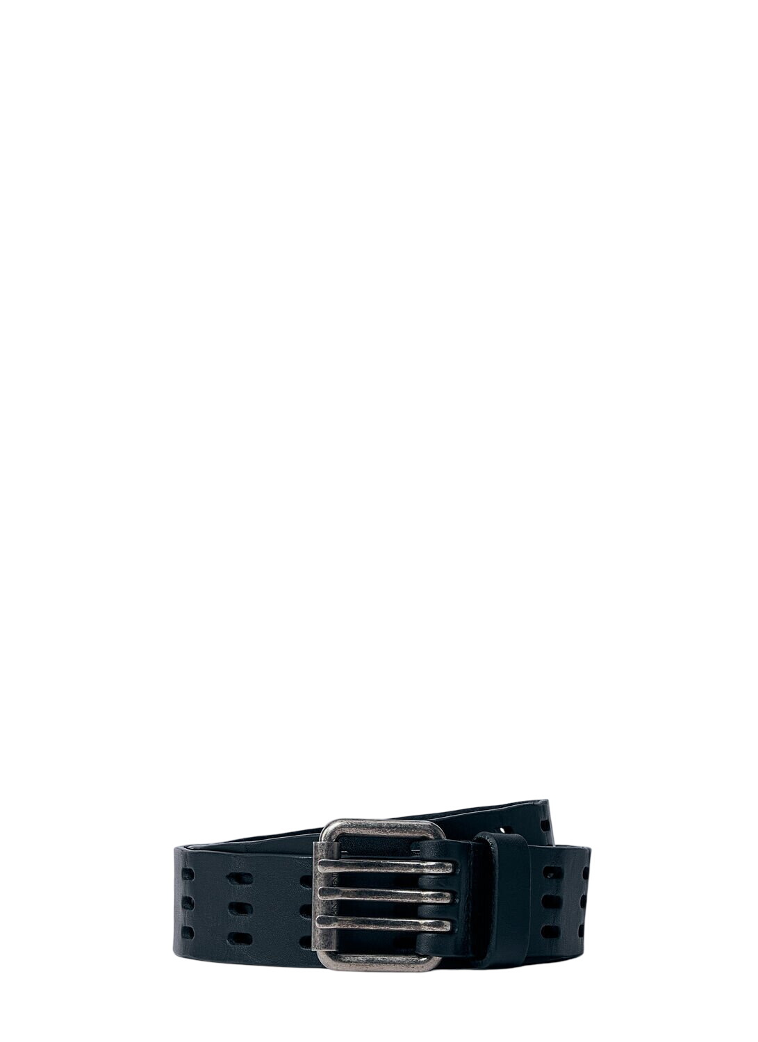 Saint Laurent Leather Motorcycle Belt Saint Laurent