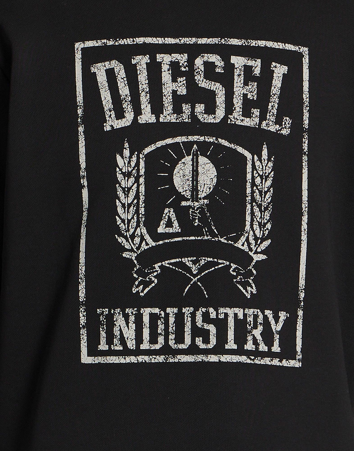 Diesel Mens Sweatshirt in Black