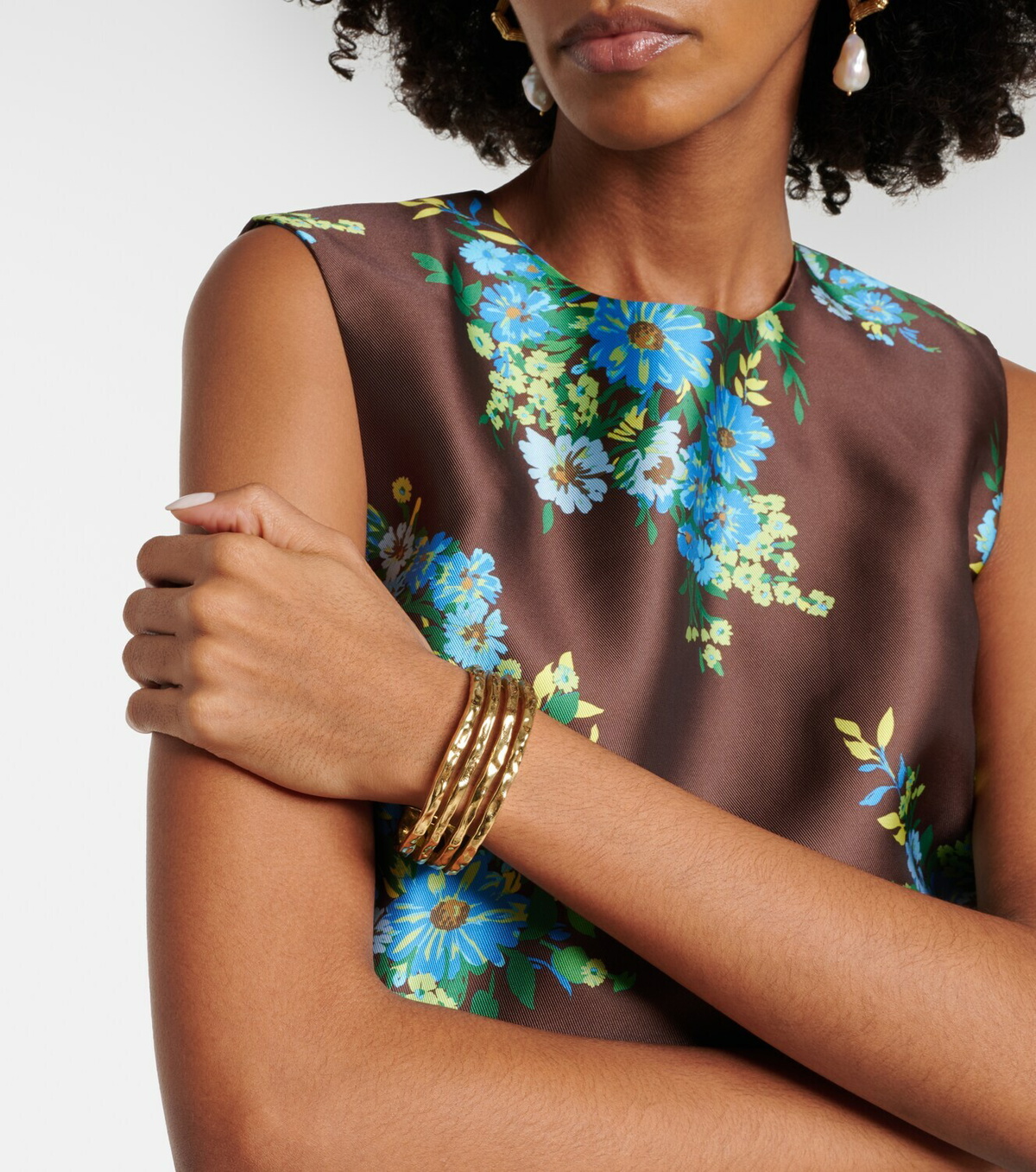 Alémais Le Jardin cuff bracelet