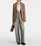 Loewe Blaze leather penny loafers