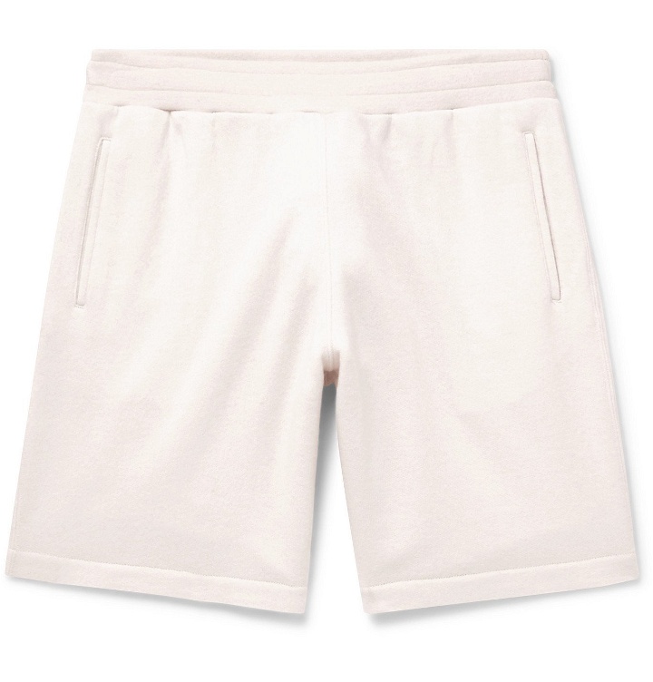 Photo: SSAM - Wide-Leg Cashmere Shorts - White