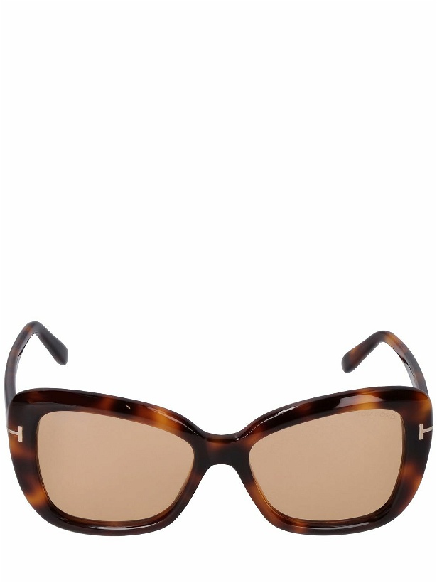 Photo: TOM FORD - Maeve Butterfly Acetate Sunglasses