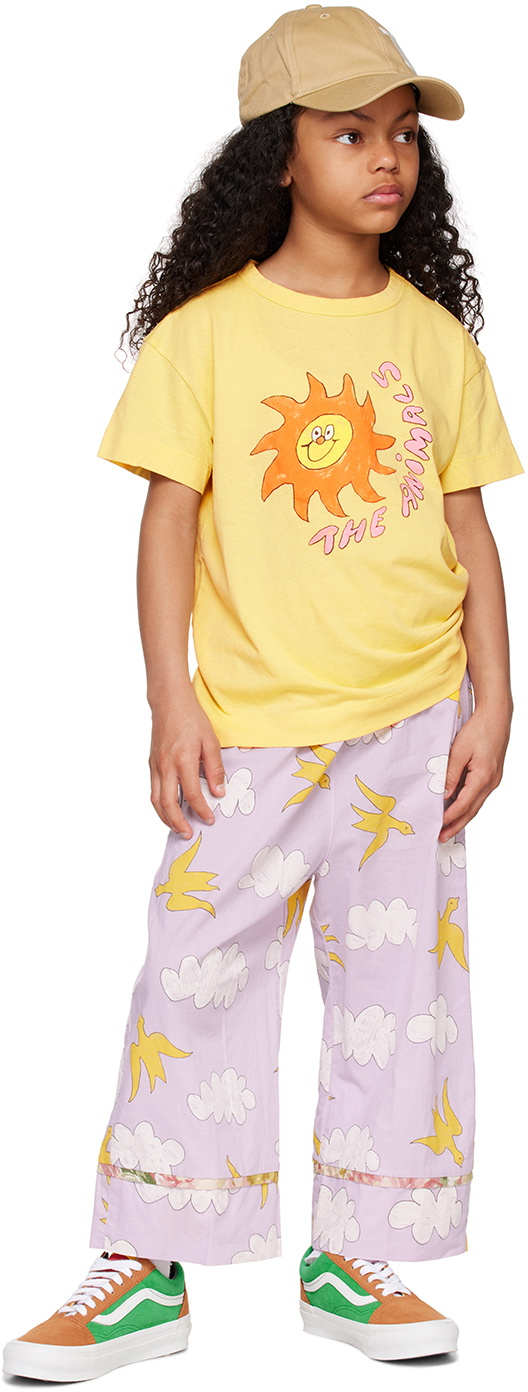 The Animals Observatory Hippo Kids T-Shirt Grey Pizza main image 1