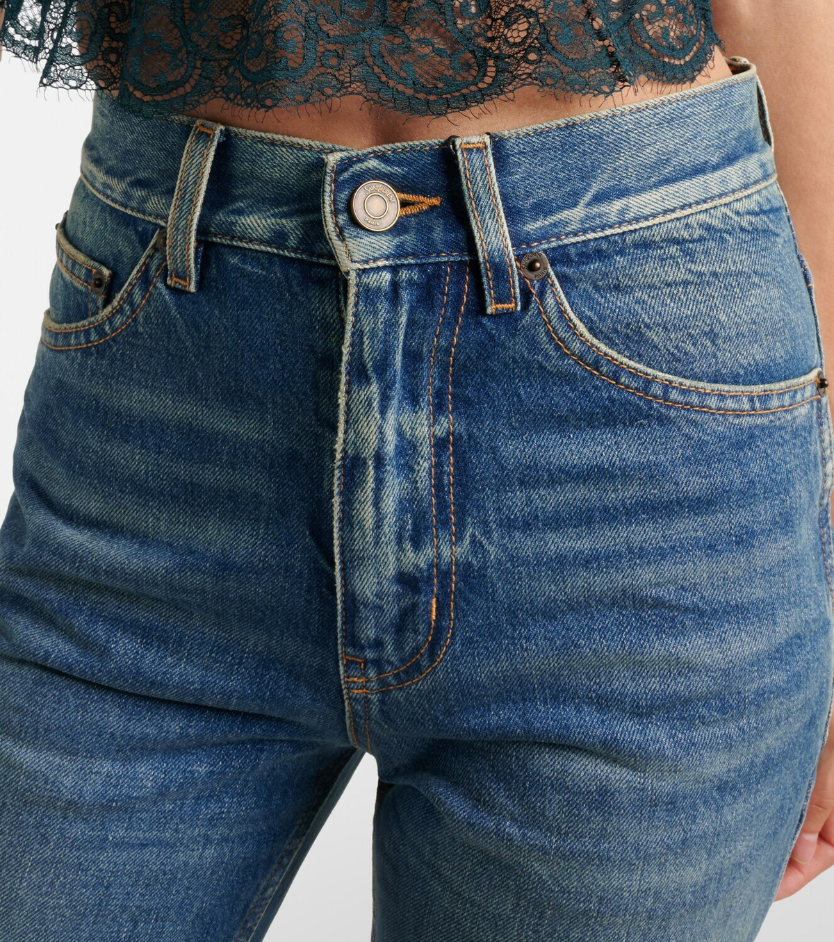 Saint Laurent Clyde straight jeans