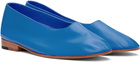 Martiniano Blue Glove Ballerina Flats