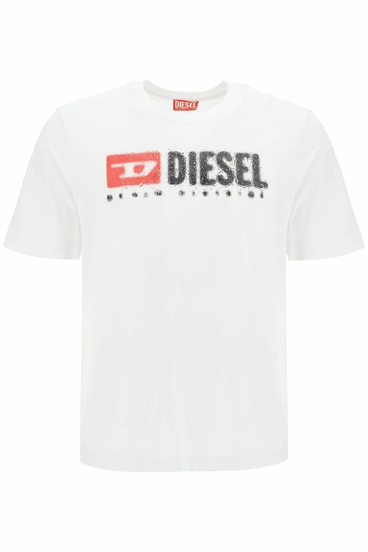 DIESEL t-shirt t-adjust-k14 with White Diesel