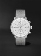 Junghans - Max Bill Chronoscope Automatic 40mm Stainless Steel Watch, Ref. No. 027/4003.48