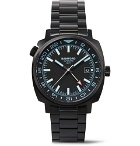 Bamford Watch Department - GMT Automatic 40mm Brushed Stainless Steel Watch - Black