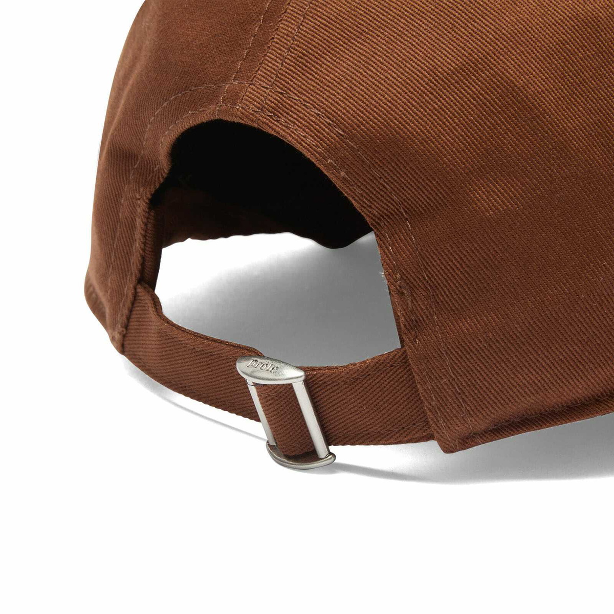 Drôle de Monsieur Men's Drole Logo Cap in Chocolate 