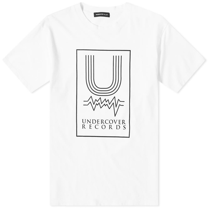 Photo: Undercover Men's Records T-Shirt in White