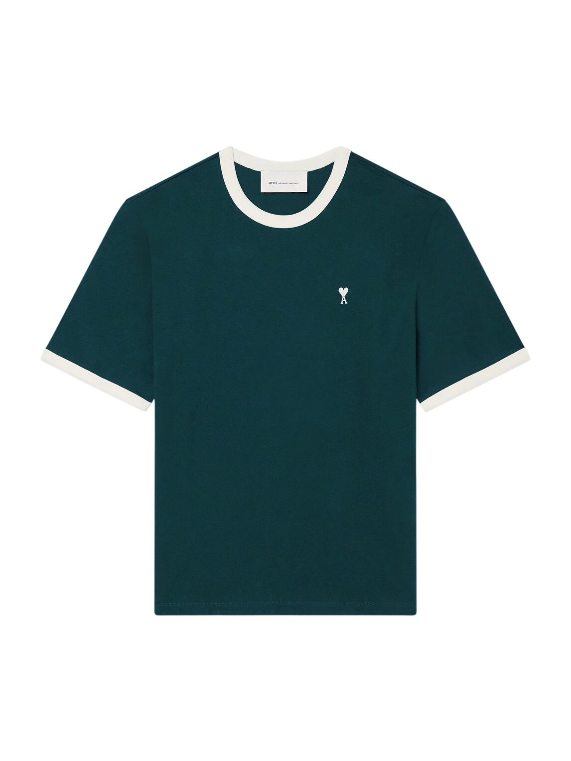 AMI Paris Green 'Ami Alexandre Mattiussi' T-shirt AMI
