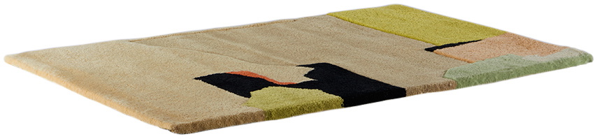 Cold Picnic Beige 'Beau Travail, Marseille' Rug