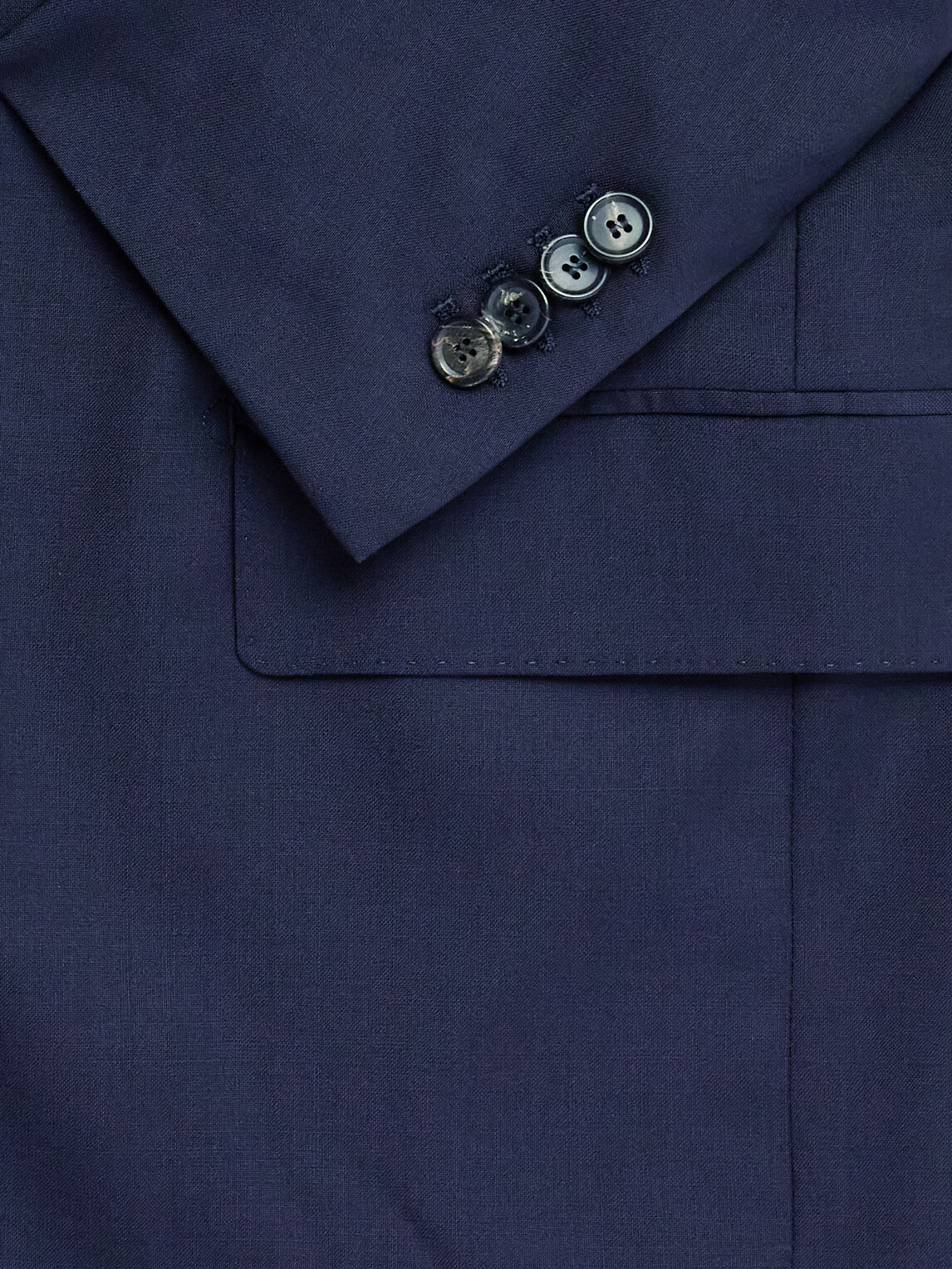 De Petrillo - Virgin-Wool Blend Suit Jacket - Blue