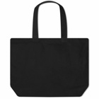 Maison Kitsuné Men's Fox Head Tote Bag in Black