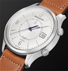 Jaeger-LeCoultre - Master Control Memovox Automatic 40mm Stainless Steel and Leather Watch, Ref. No. Q4118420 - Silver