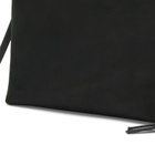 DUNST Women's 2 Way Suede Cross Body Bag in Black 
