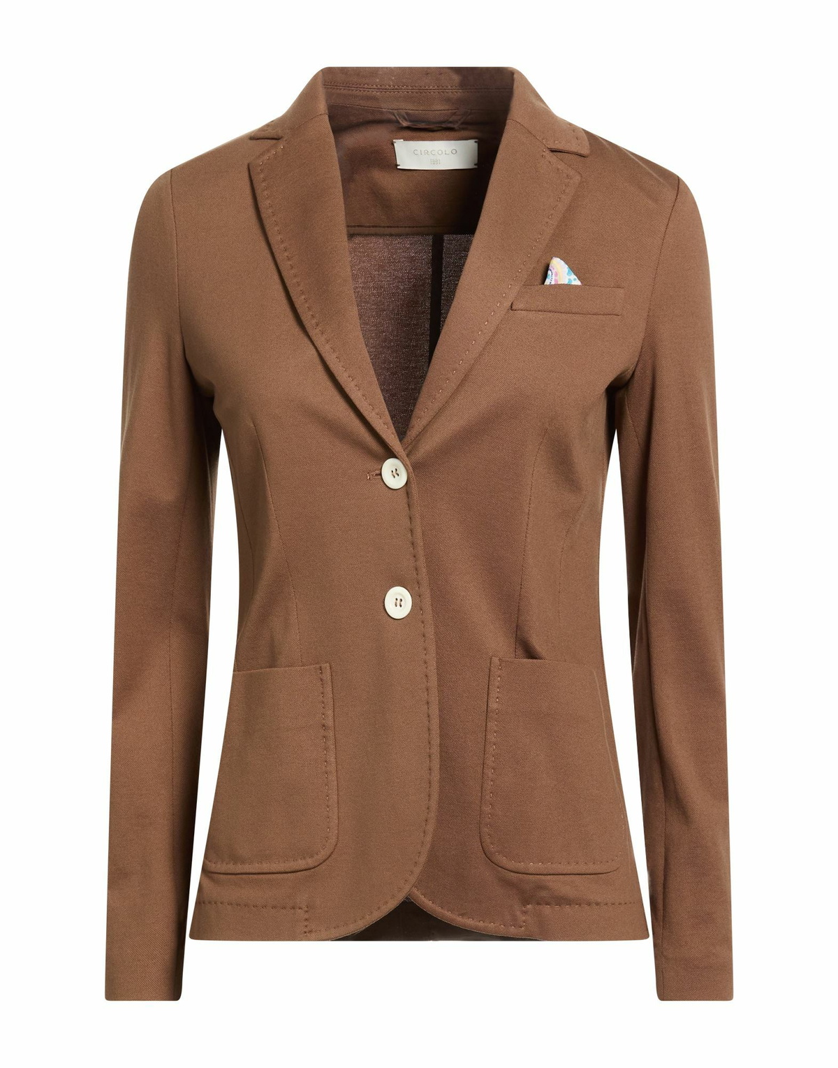 Circolo 1901 Womens Blazer in Brown