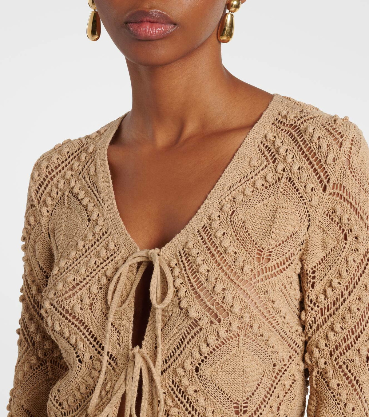 Xu Zhi Crochet lace cardigan