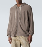 Rick Owens Cotton jersey hoodie