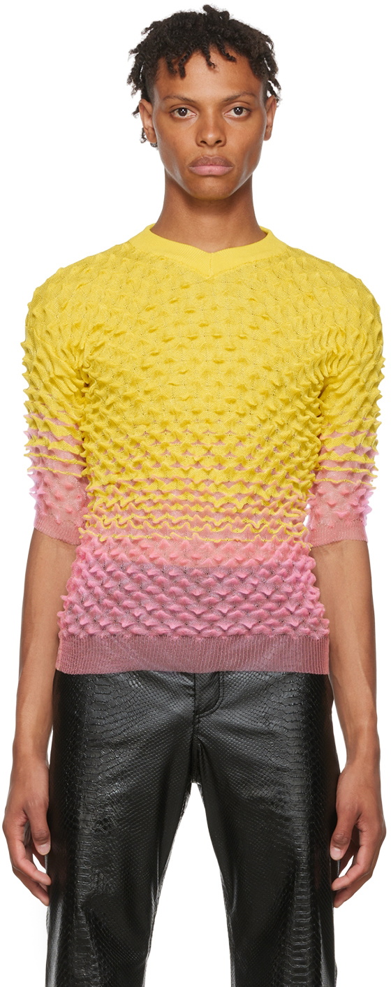 Chet Lo SSENSE Exclusive Yellow Sunshine Shirt