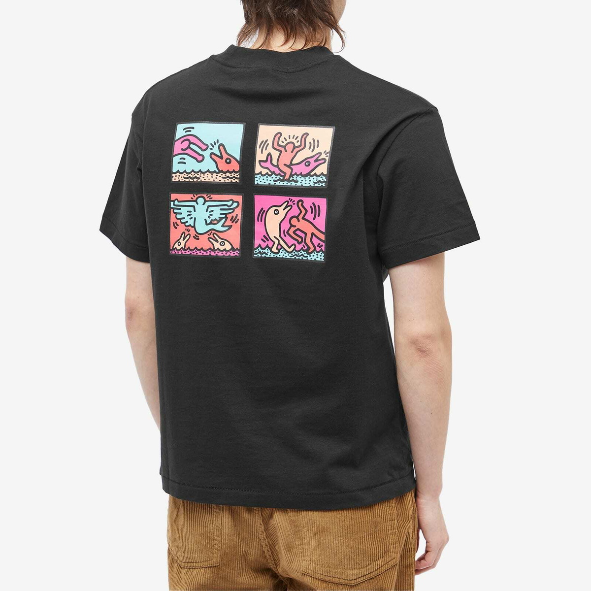 Jungles Jungles x Keith Haring Environmentalism T-Shirt in Black
