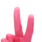 Candlehand Peace Candle in Pink