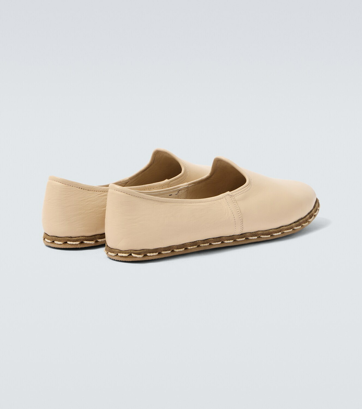Sabah Sabah leather slip-on shoes