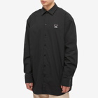 Fred Perry x Raf Simons Oversized Shirt in Black