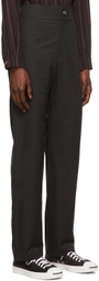 Labrum Black Cotton Trousers