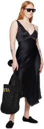 Isabel Marant Black Ayrich Midi Dress