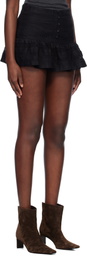 Isabel Marant Etoile Black Darine Miniskirt