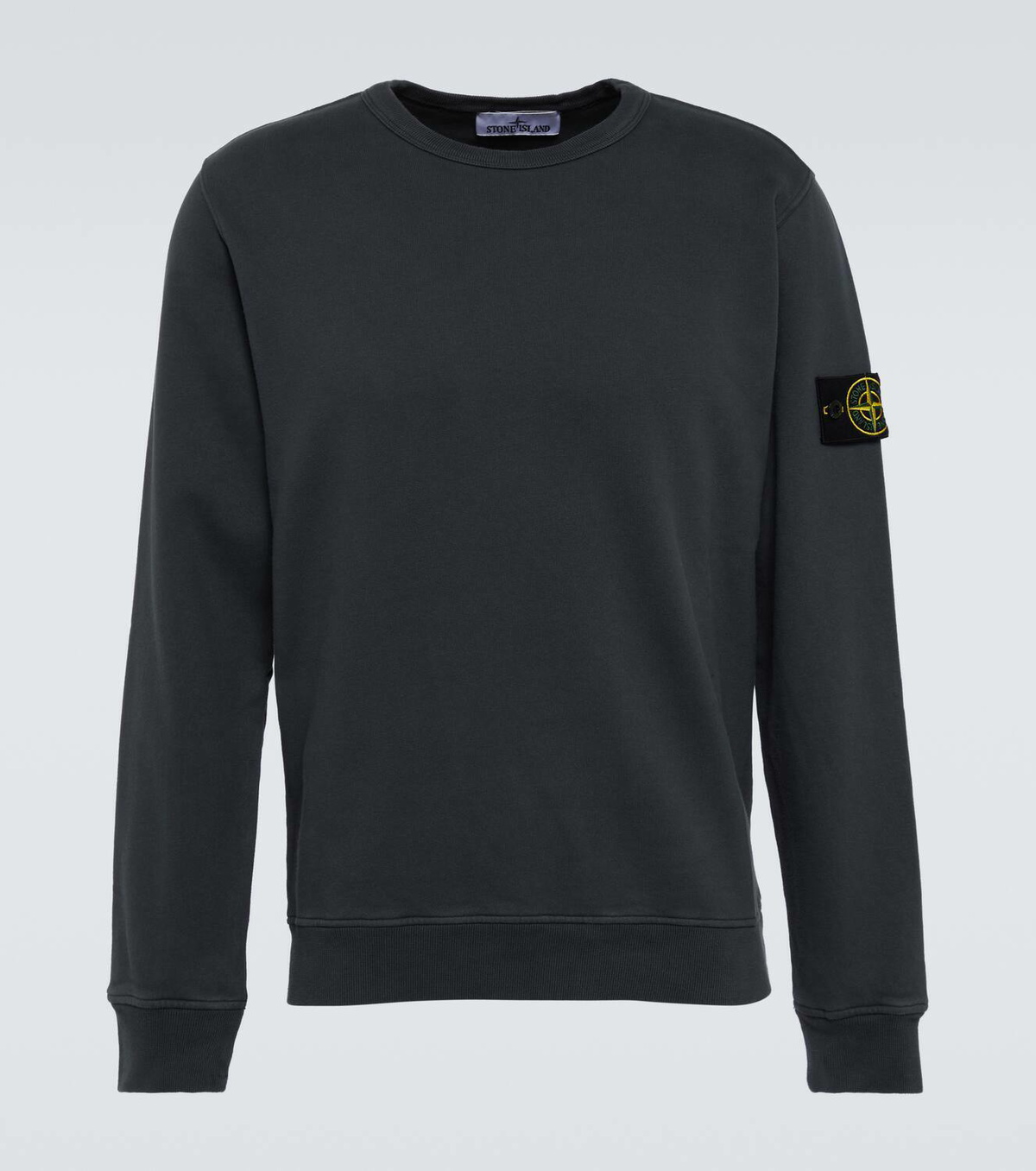 Stone Island Embroidered cotton sweatshirt Stone Island