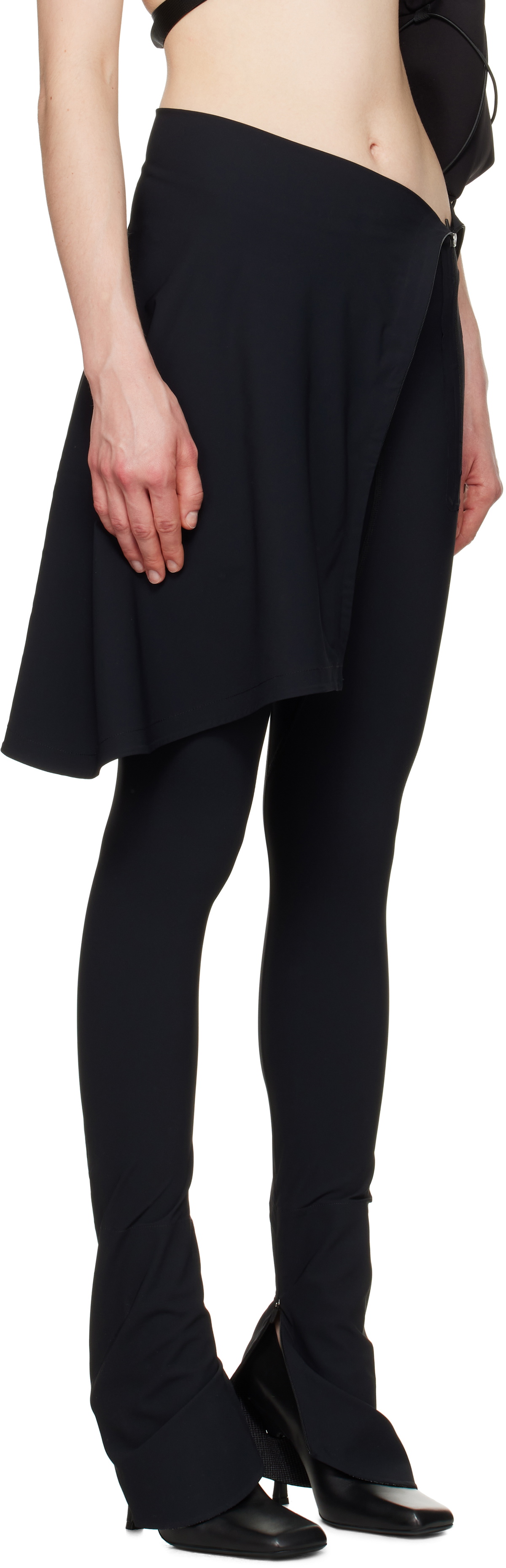 JOHANNA PARV Black Skirt Trousers