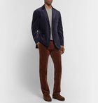 Massimo Alba - Cotton-Velvet Trousers - Brown