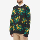 Kenzo Men's Pop Bouquet Crew Knit in Black