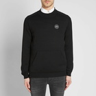 Canada Goose Men's Label Hybridge Knit Reversible Pullover in Black