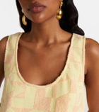 Zimmermann Solstice Towelling cotton terry minidress