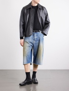 424 - Wide-Leg Lightweight Denim Short - Blue